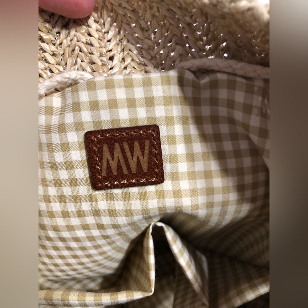 🆕 MOST WANTED USA Straw Drawstring Crossbody bag 719 - Picture 10 of 15